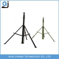 How to reinforce a mast for easier cranking up?